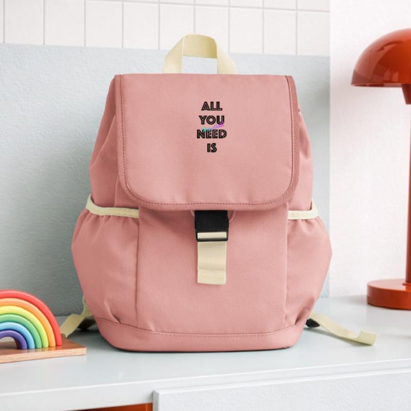 Handball Gradient Script Kids’ Recycled Backpack