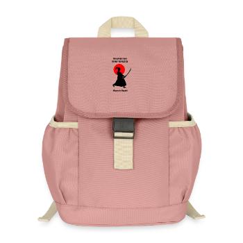 Spell of Miyamoto Mushashi 5 black - Kids’ Recycled Backpack - canyon pink - Front