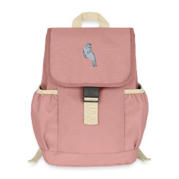 Robbe Seehund - Kinder Recycelter Rucksack - Altrosa - Vorne