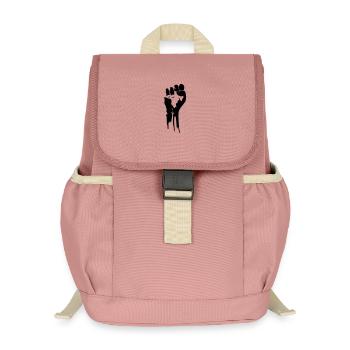 Faust- BLACK - Kinder Recycelter Rucksack - Altrosa - Vorne