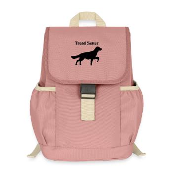 Trend Setter - Sac à dos enfant recyclé - rose poudré - Devant