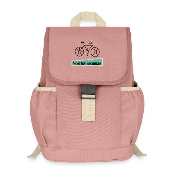 PAPA. OPA. VATERTAG. GELIEBTE. MEISTER - Kinder Recycelter Rucksack - Altrosa - Vorne