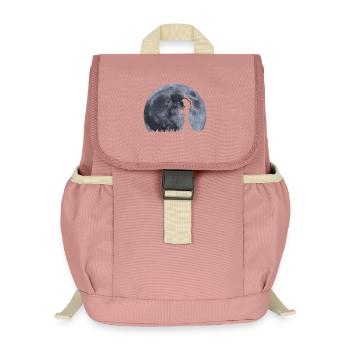 Death Rises with the Moon - Kids’ Recycled Backpack - canyon pink - Front