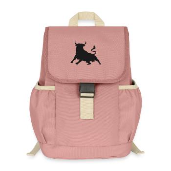 Stier - Kinder Recycelter Rucksack - Altrosa - Vorne