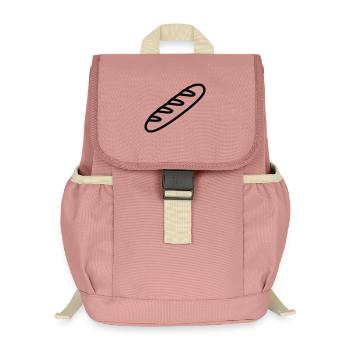 Zauberstab - Kinder Recycelter Rucksack - Altrosa - Vorne