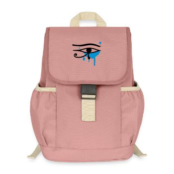 Horusauge - Kinder Recycelter Rucksack - Altrosa - Vorne