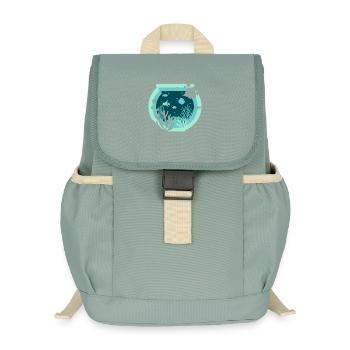 Aquarium - Aquatique - Sac à dos enfant recyclé - vert lichen - Devant