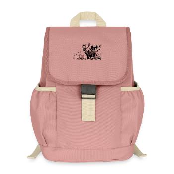 Hirsch - Kinder Recycelter Rucksack - Altrosa - Vorne
