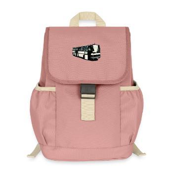 Setra Bus Setra S215 UL mit offenen Türen - Kinder Recycelter Rucksack - Altrosa - Vorne