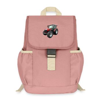 M F 4708 M Traktor - Kinder Recycelter Rucksack - Altrosa - Vorne