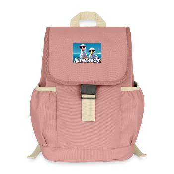 Coast Guard Seagulls - Kids’ Recycled Backpack - canyon pink - Front