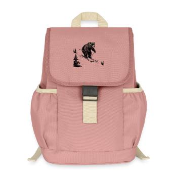 Slopes Bär - Kids’ Recycled Backpack - canyon pink - Front