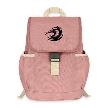 eagle - Kids’ Recycled Backpack - canyon pink - Front