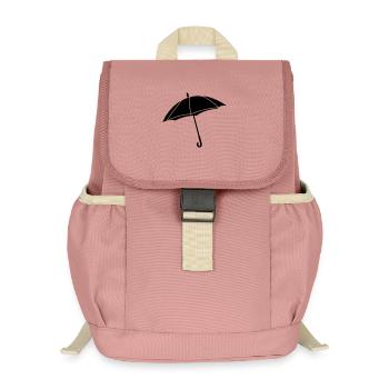 Umbrella - Kids’ Recycled Backpack - canyon pink - Front