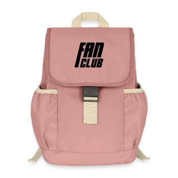 Fan Club - Kinder Recycelter Rucksack - Altrosa - Vorne