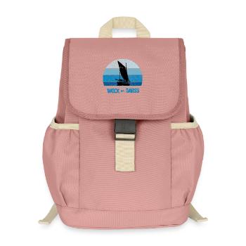 Wieck am Darss avec Zeesboot - Sac à dos enfant recyclé - rose poudré - Devant