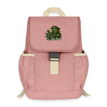Zombie-Piraten-Steuer Spukrad - Kinder Recycelter Rucksack - Altrosa - Vorne