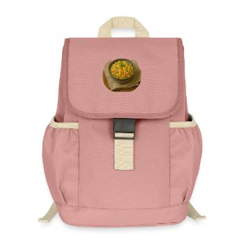 Olivje Salat - Kinder Recycelter Rucksack - Altrosa - Vorne