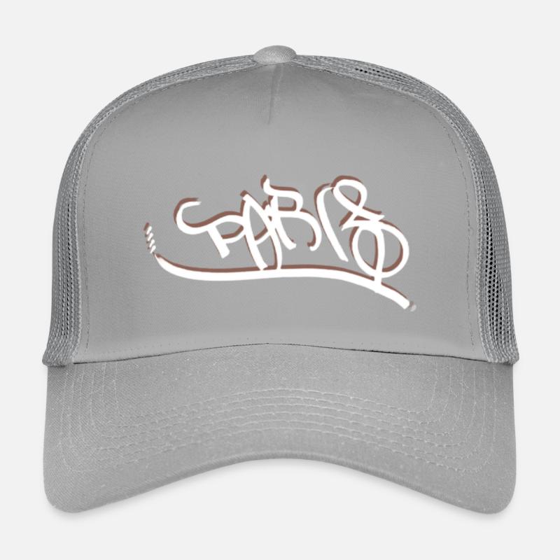 Graffiti Style Paris Design Kinder Trucker-Cap