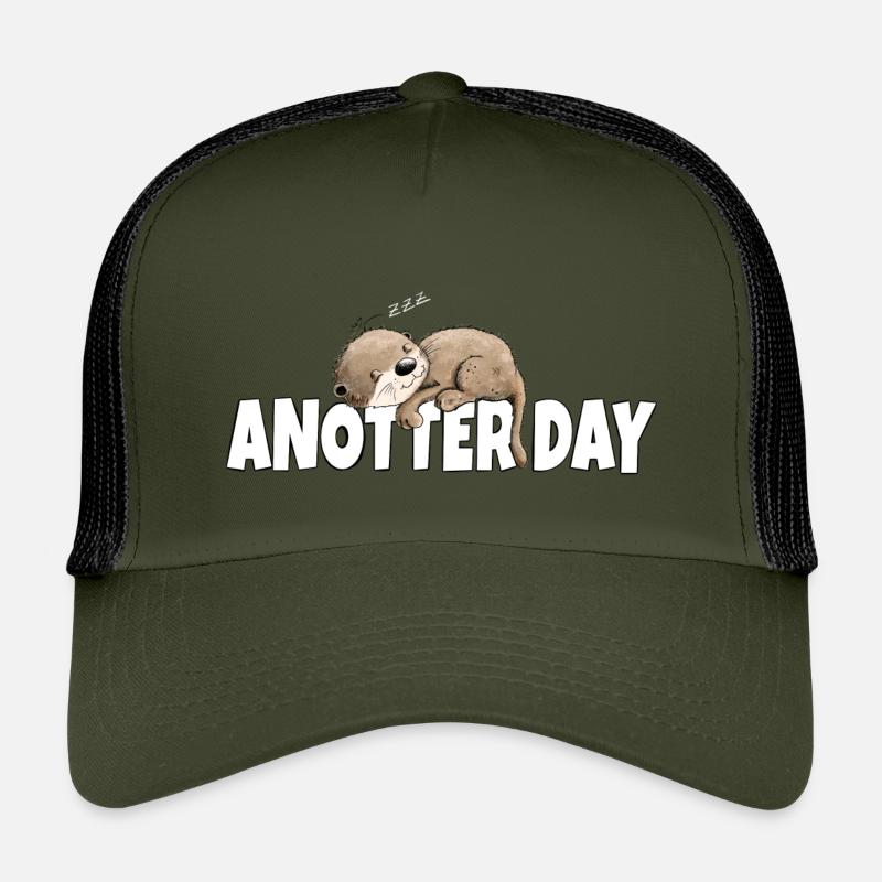 Anotter Day Otter Macht Mal Pause Kinder Trucker-Cap