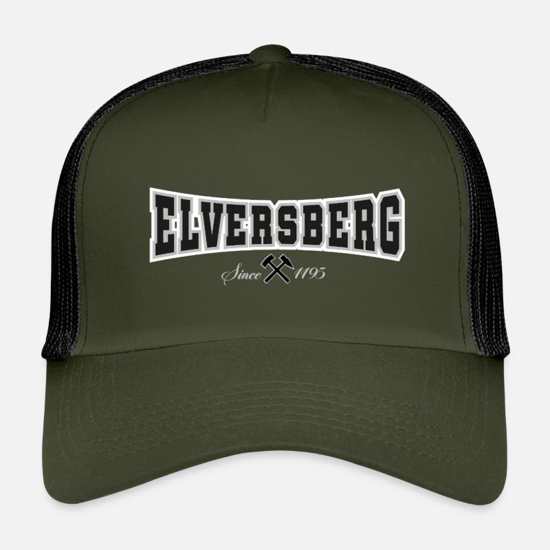Elversberg - Kids’ Trucker Cap - olive/black