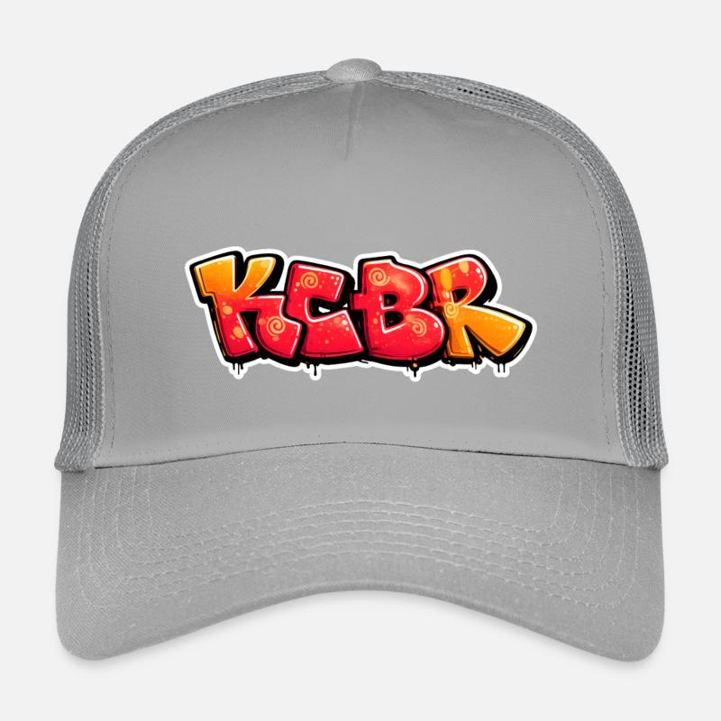 KCBR Graffiti Burst Design Kinder Trucker-Cap