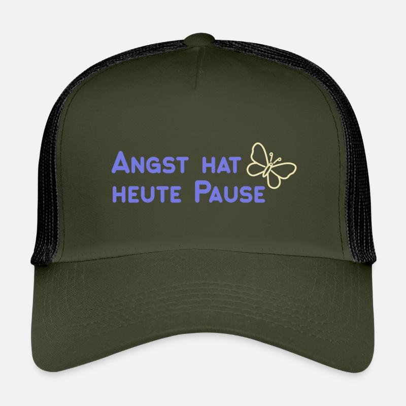 Angst hat heute Pause Kinder Trucker-Cap