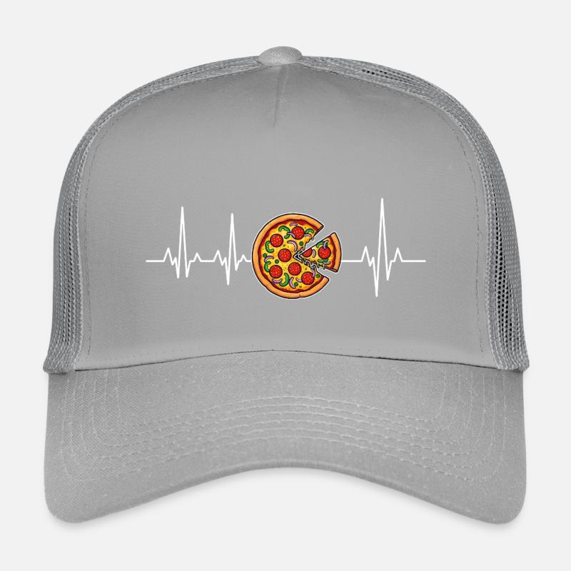 Pizza Pulse Heartbeat Kids’ Trucker Cap