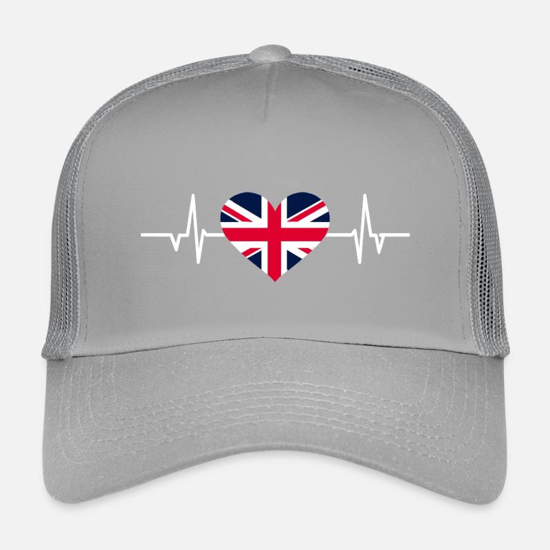 Union Jack Battement de cœur Casquette trucker enfant