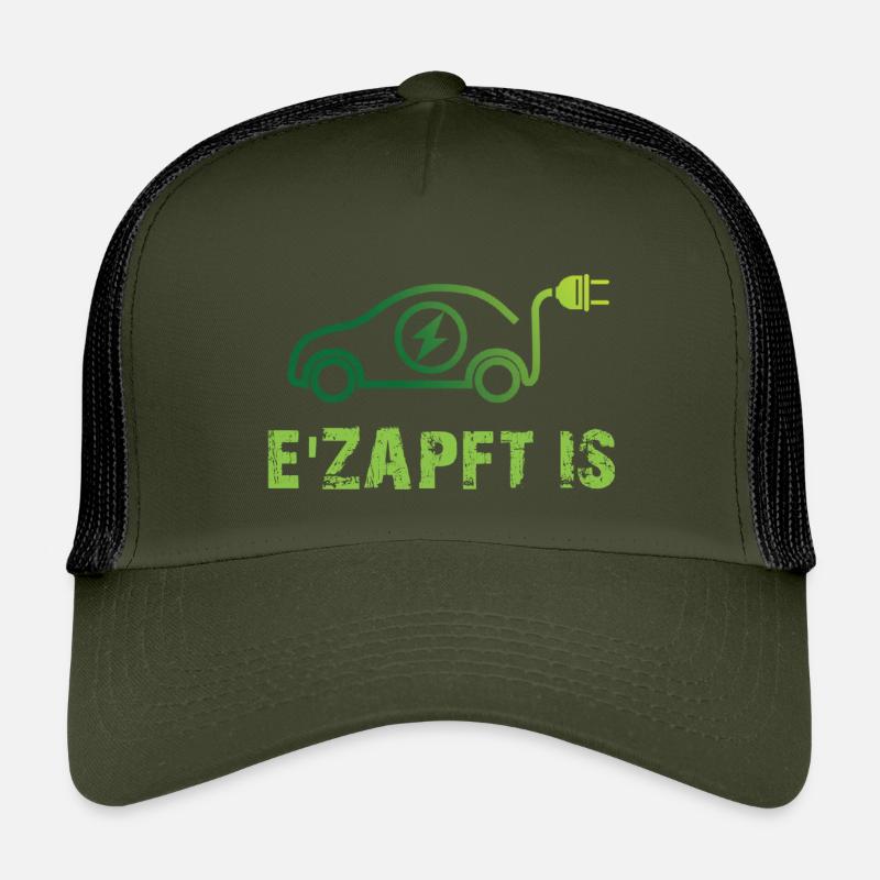  Elektrisches Auto Design Kinder Trucker-Cap