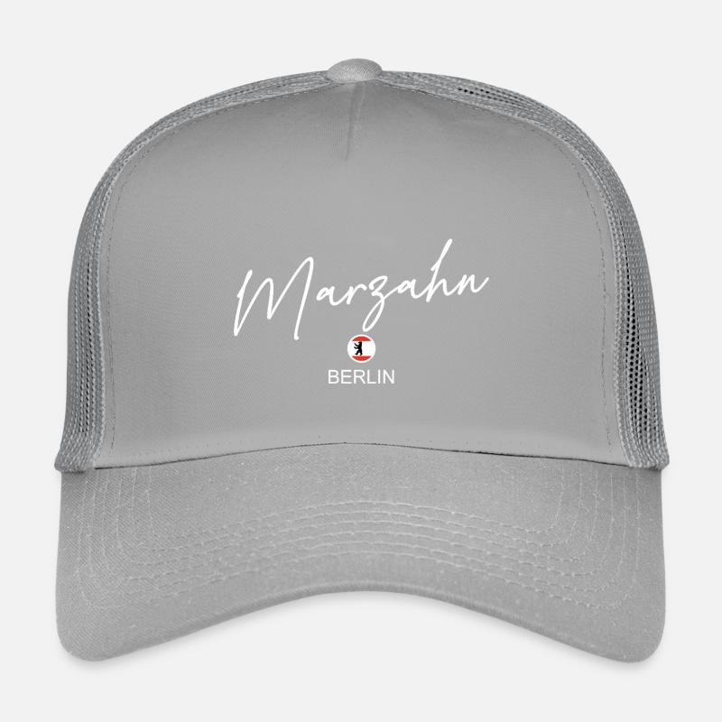 Marzahn - Berlin Flagge - Berliner Bär - Berlineri Kinder Trucker-Cap