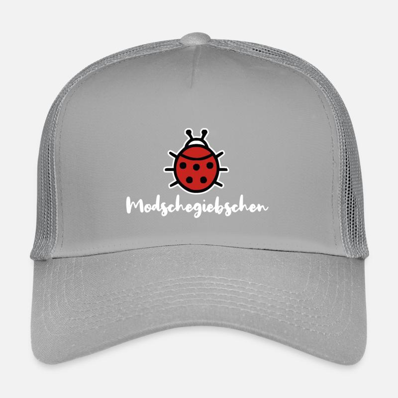 Modschegiebchen Marienkäfer Sächsisch Dialekt Kinder Trucker-Cap