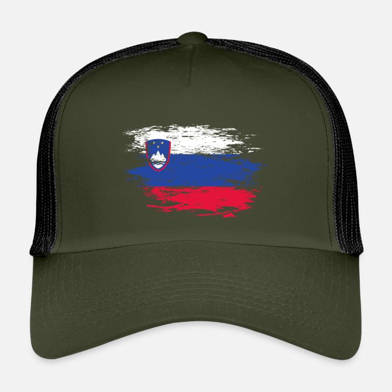 Slowenien Flagge used Kinder Trucker-Cap