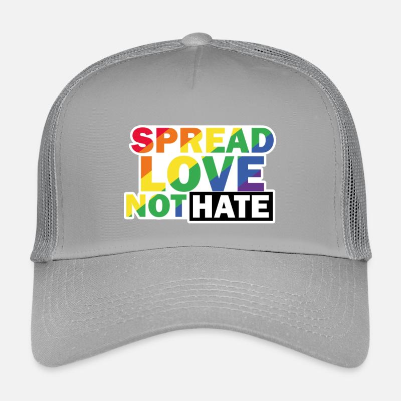 Love not Hate LGBTQ Kinder Trucker-Cap