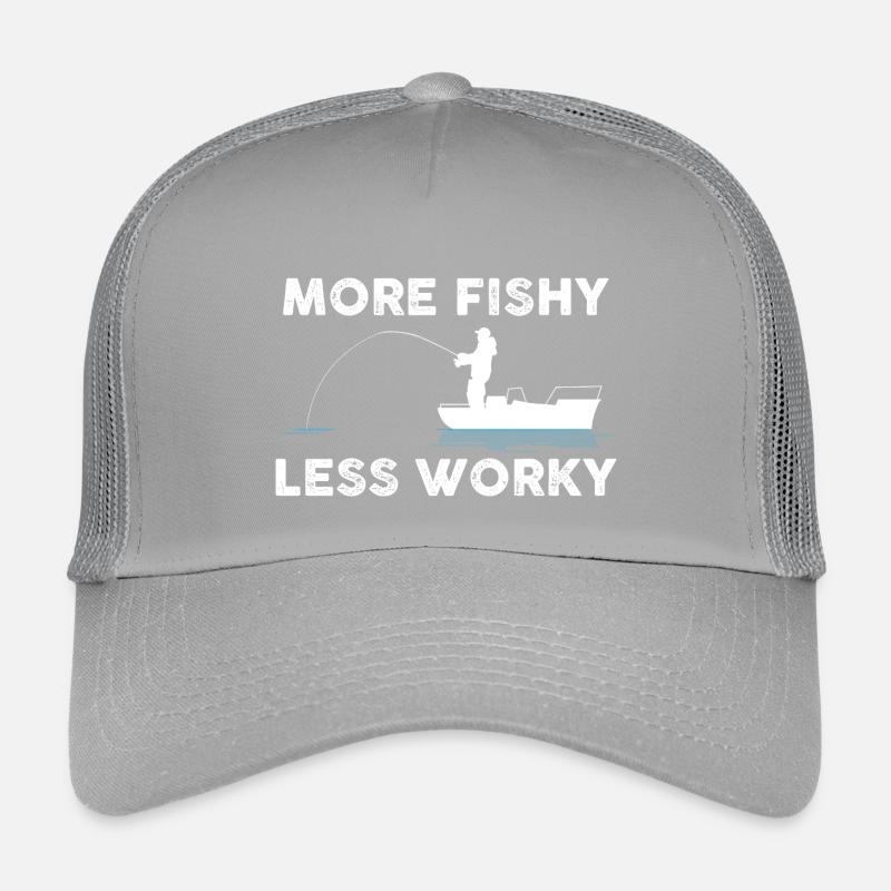 Blague sur le bateau pêcheur Casquette trucker enfant