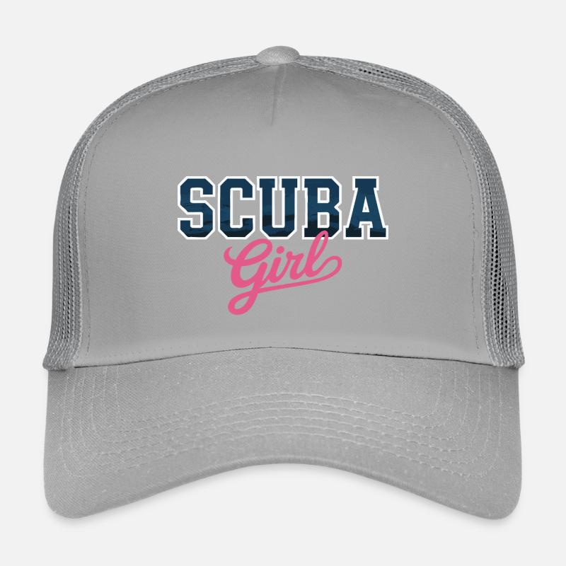 Conception de fille de plongée Casquette trucker enfant