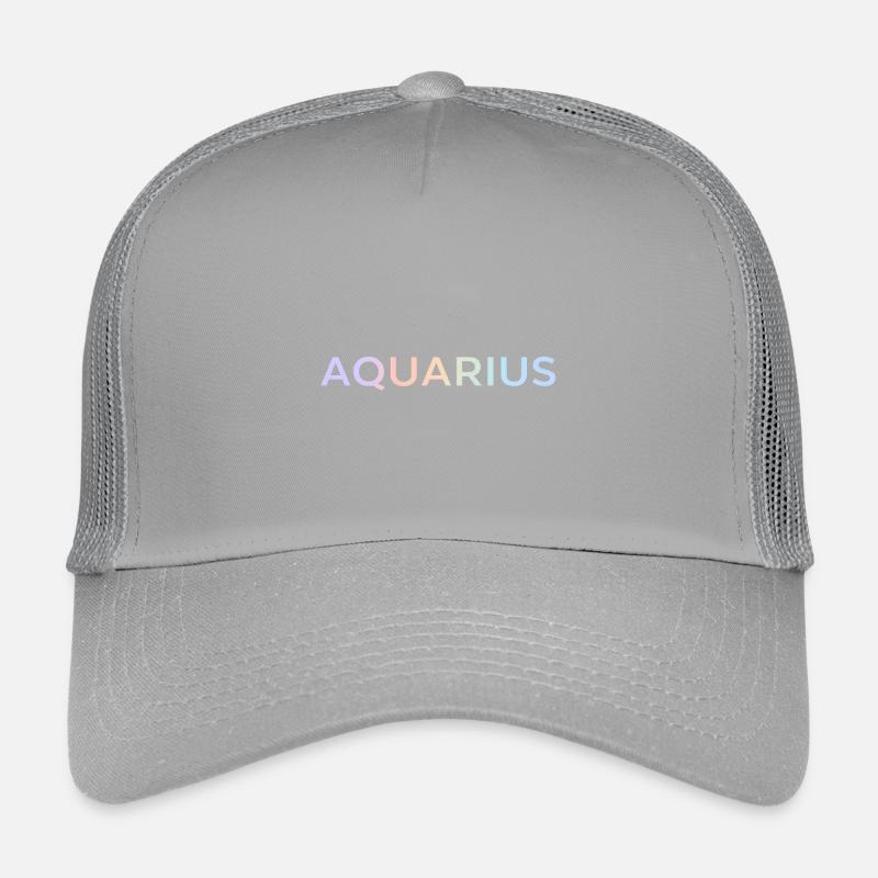 Pastell-Wassermann-Gradiententypografie Kinder Trucker-Cap