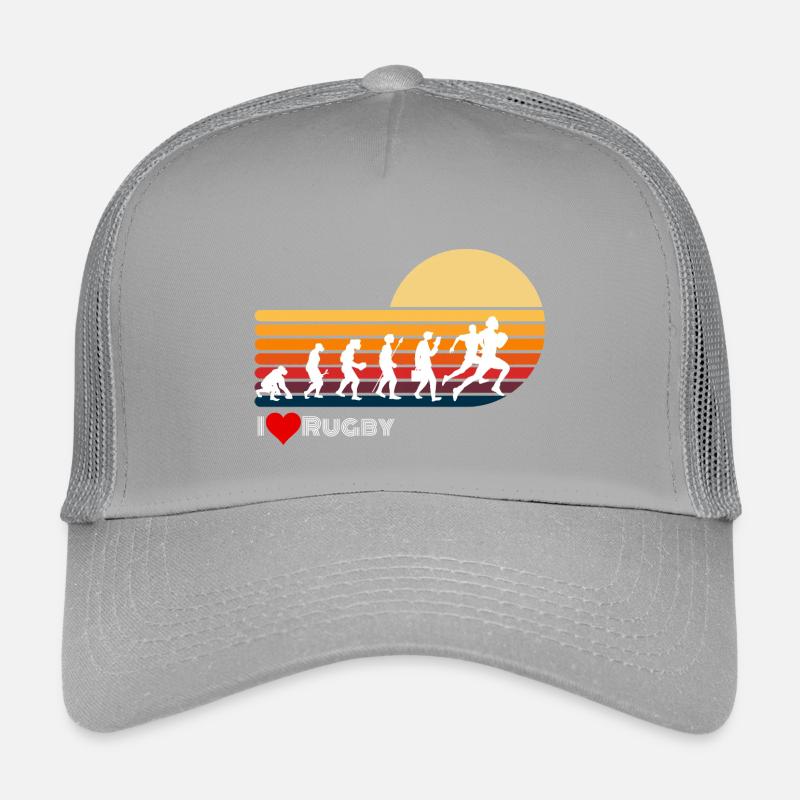 Rugby Retro Evolution Sunset Kids’ Trucker Cap