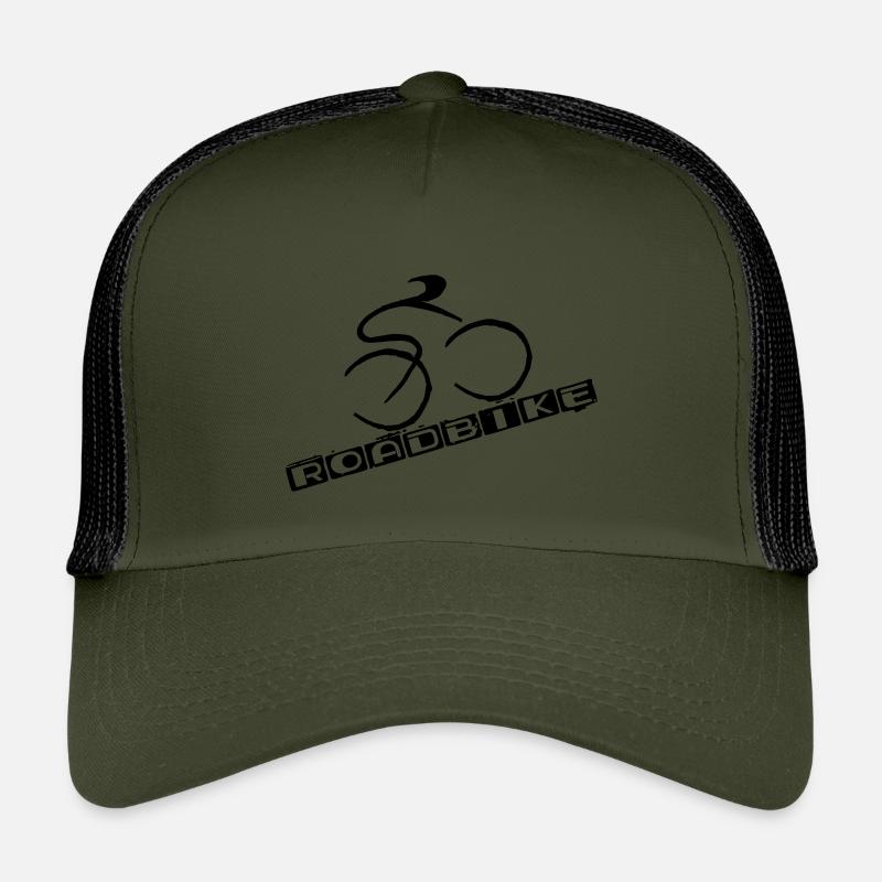 Cycling - Kinder Trucker-Cap - Olive/Schwarz