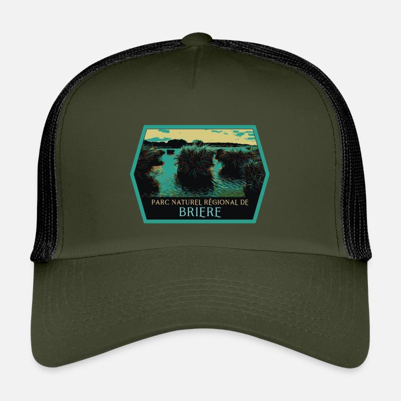 Marais Parc naturel de Brière : Nature Authentique Casquette trucker enfant