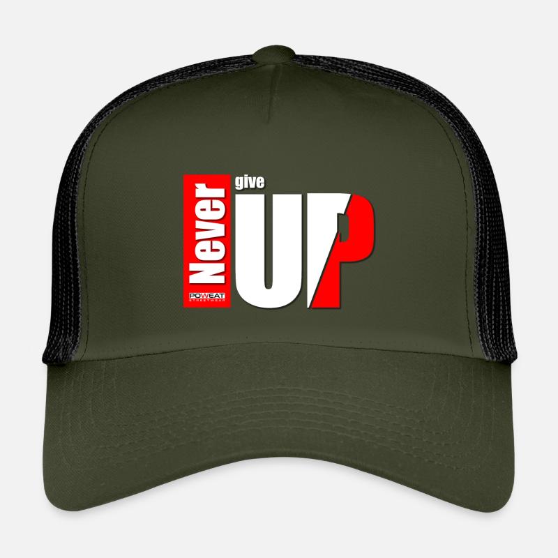 Ne jamais abandonner Casquette trucker enfant