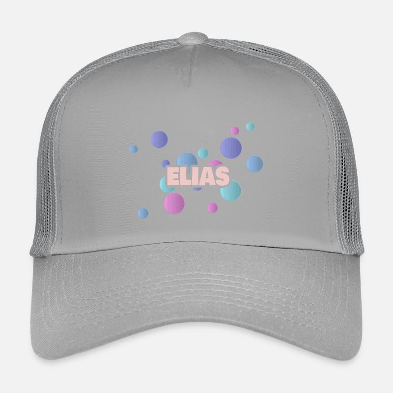 Pastel Circles Elijah Kids’ Trucker Cap