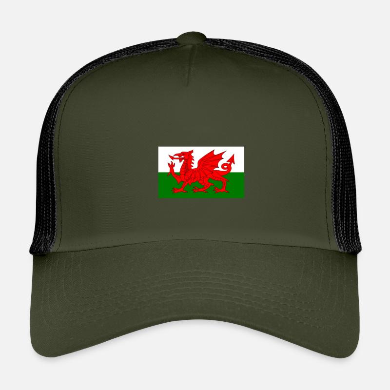 Wales Flagge Kinder Trucker-Cap