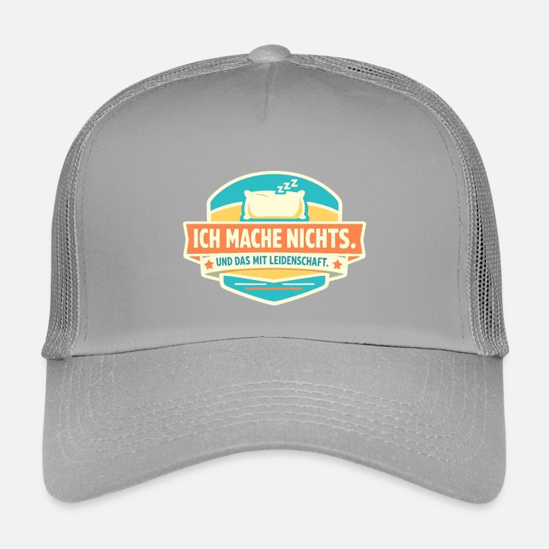 Ich mache nichts. Mit Leidenschaft. Kinder Trucker-Cap