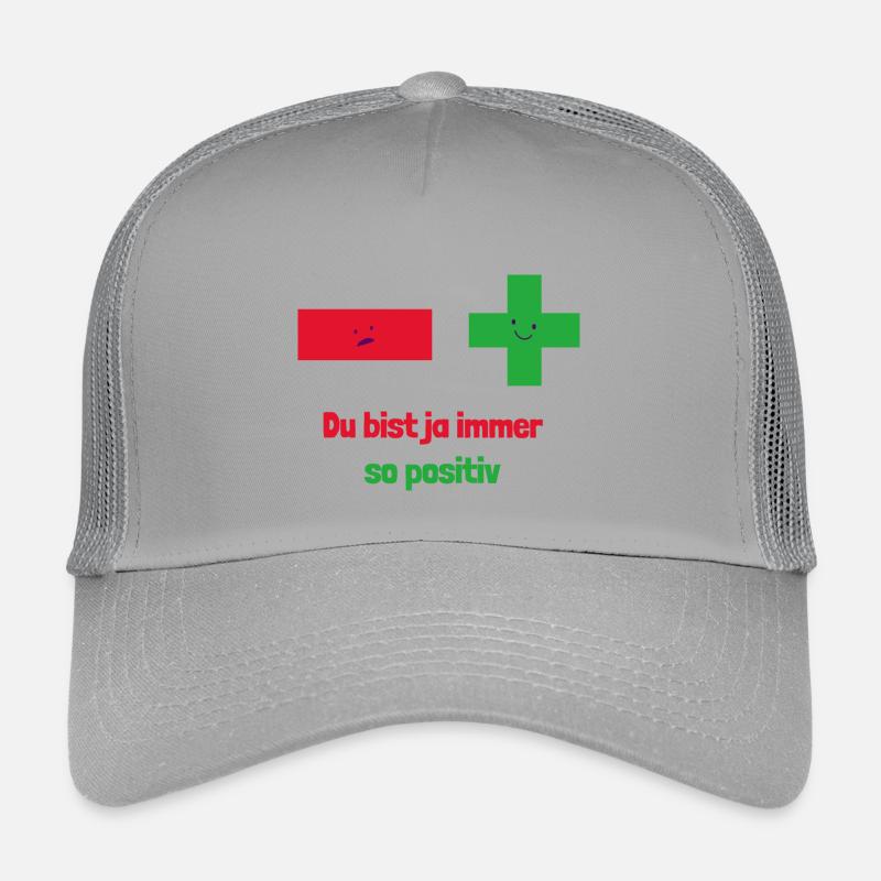 Du bist ja immer so positiv: Mathematische Denkwei Kinder Trucker-Cap