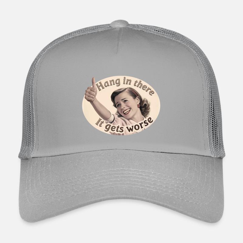 Bleib dran, es wird schlimmer Kinder Trucker-Cap