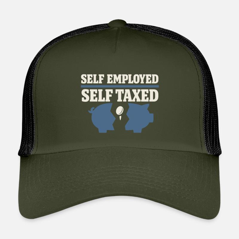 Self-employed freelancer Steuerhumor 1099 Life Kids’ Trucker Cap