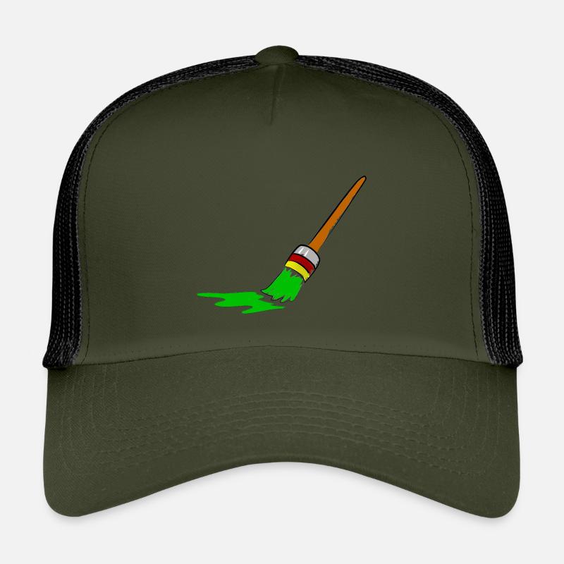 Urban Graffiti Pinsel Design Kinder Trucker-Cap