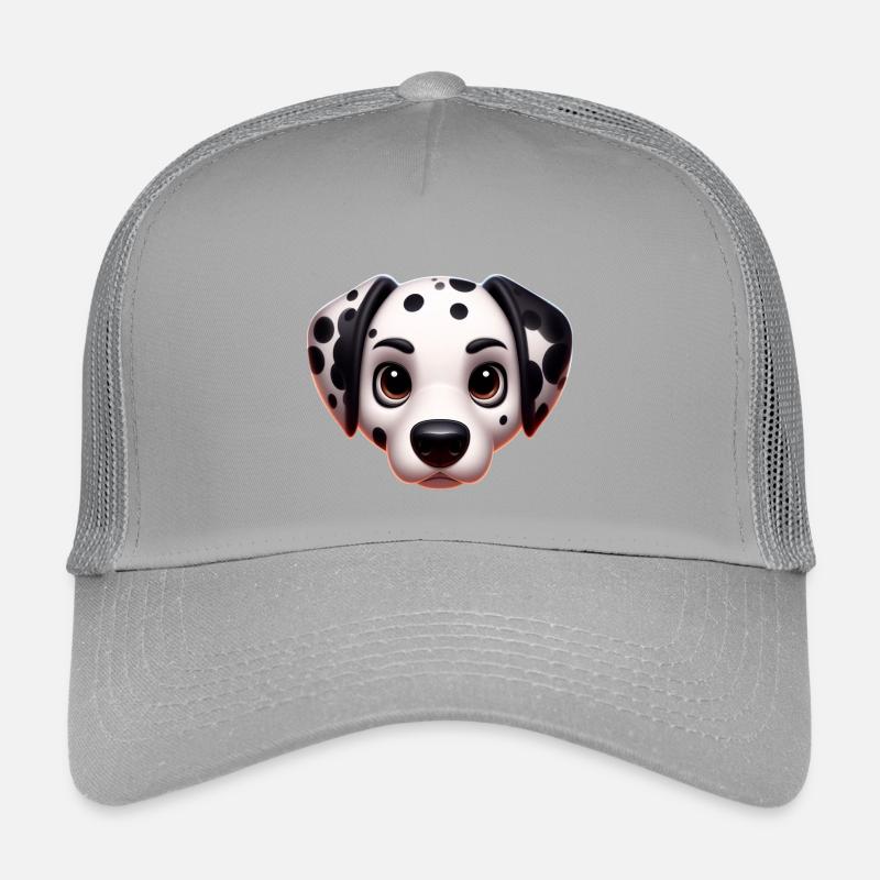 Dalmatiner Baby Kopf Comic Cartoon Kinder Trucker-Cap