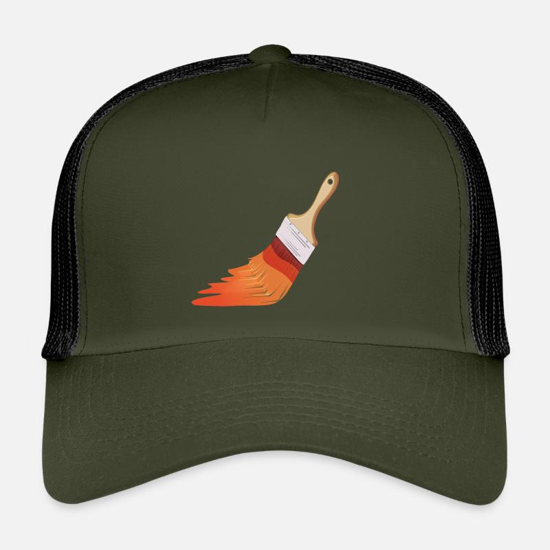 Pinceaux de peintre Casquette trucker enfant